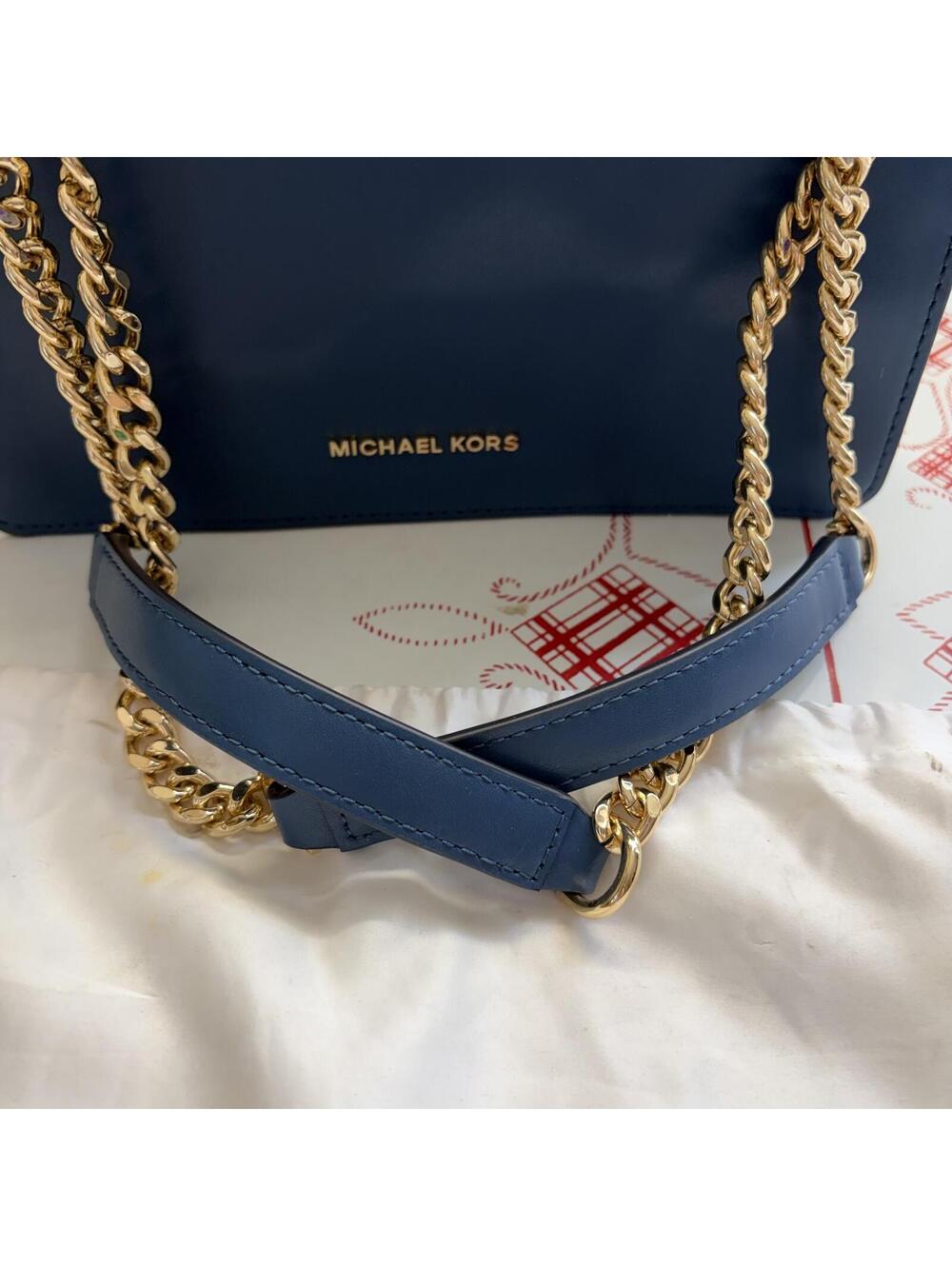 Michael Kors Jade Dark Chambray shoulder bag - Picture 11 of 11